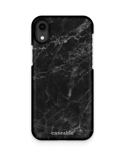 Midnight Marble Hard Shell Phone Case Apple iPhone XR