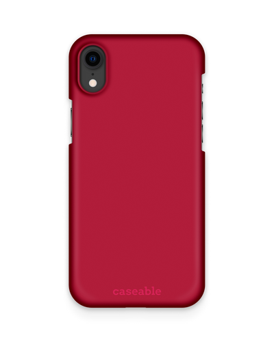 RED Hard Shell Phone Case Apple iPhone XR
