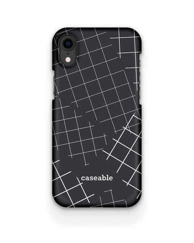 Grids Hard Shell Phone Case Apple iPhone XR