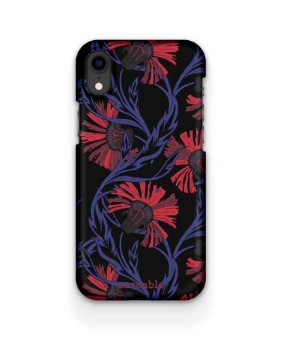 Midnight Floral Hard Shell Phone Case Apple iPhone XR