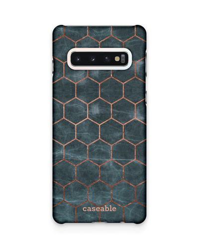 Marble Mermaid Pattern Hard Shell Phone Case Samsung Galaxy S10