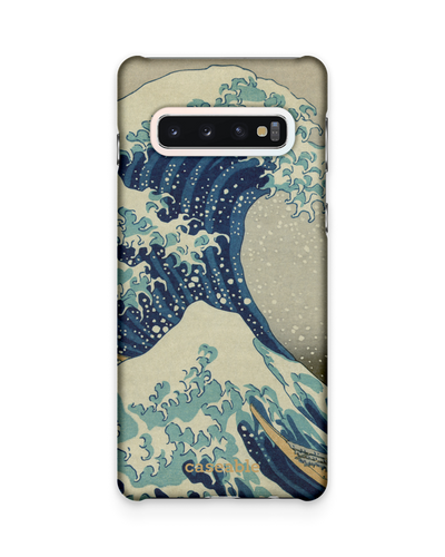Great Wave Off Kanagawa By Hokusai Hard Shell Phone Case Samsung Galaxy S10