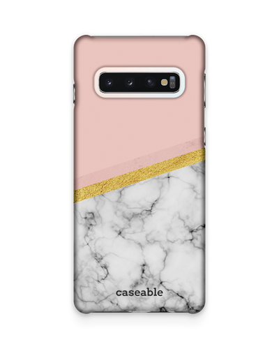 Marble Slice Hard Shell Phone Case Samsung Galaxy S10