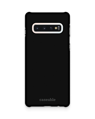 BLACK Hard Shell Phone Case Samsung Galaxy S10