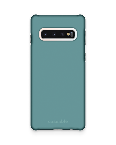 TURQUOISE Hard Shell Phone Case Samsung Galaxy S10