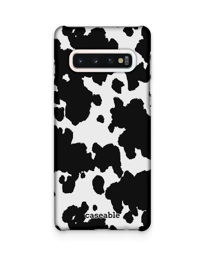 Cow Print Hard Shell Phone Case Samsung Galaxy S10
