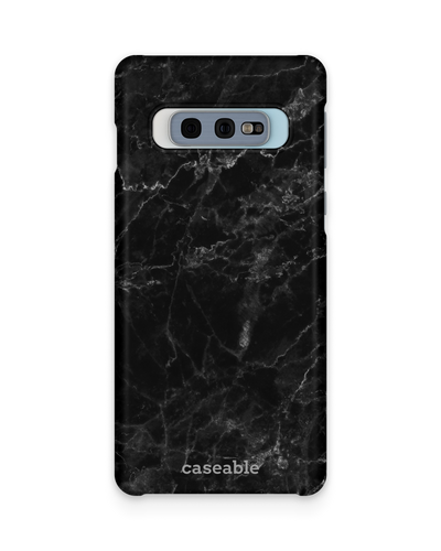 Midnight Marble Hard Shell Phone Case Samsung Galaxy S10 Plus