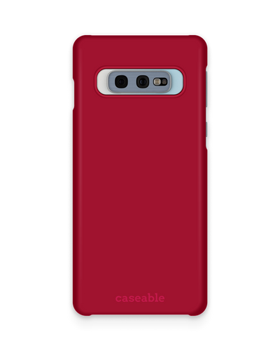 RED Hard Shell Phone Case Samsung Galaxy S10e