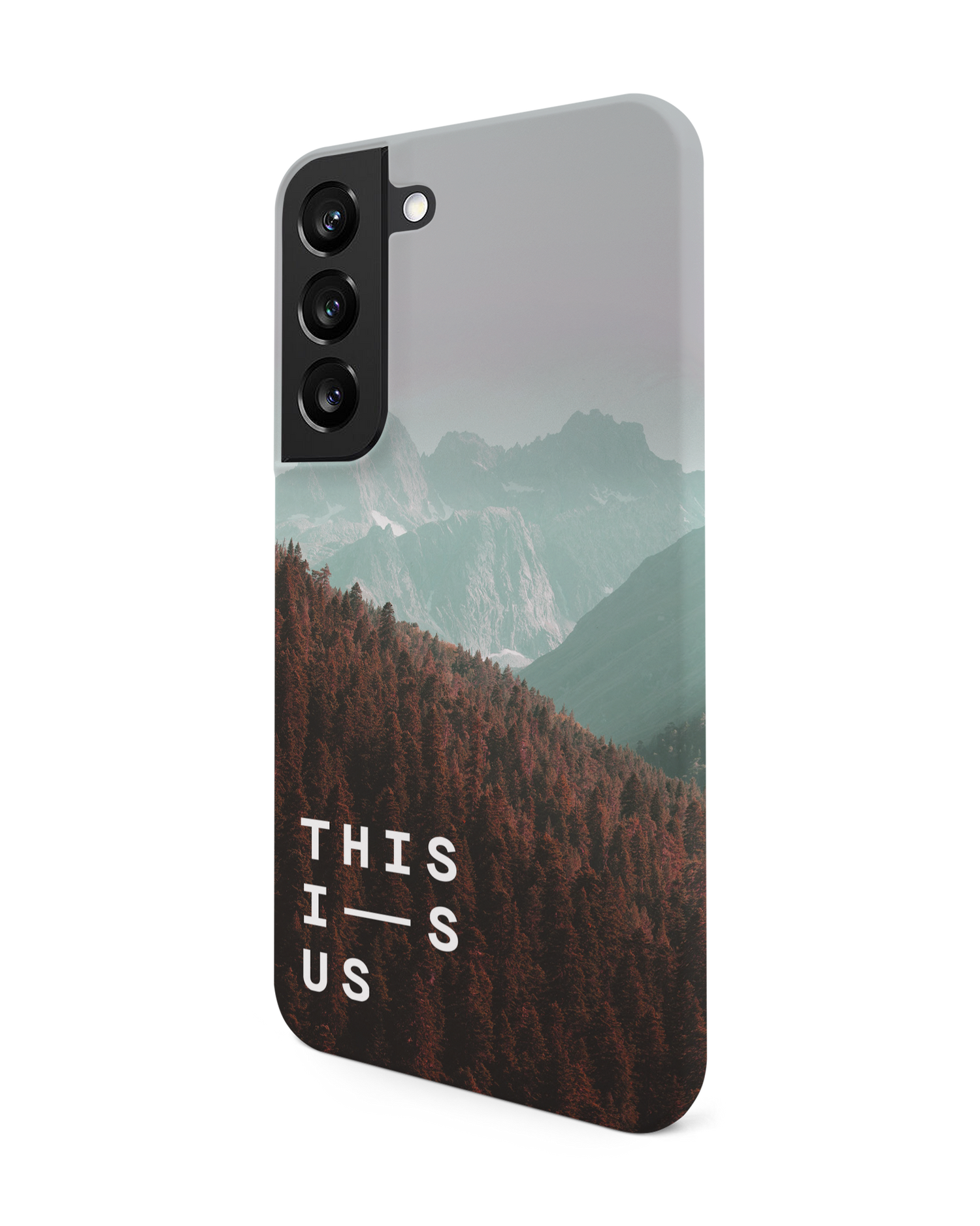 Into the Woods Hard Shell Phone Case Samsung Galaxy S22 5G: View from the right side