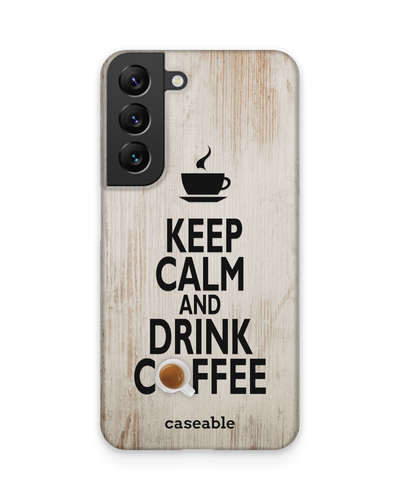 Drink Coffee Hard Shell Phone Case Samsung Galaxy S22 5G