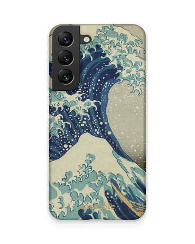 Great Wave Off Kanagawa By Hokusai Hard Shell Phone Case Samsung Galaxy S22 5G