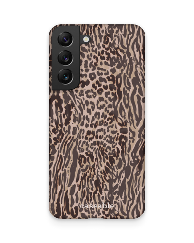 Animal Skin Tough Love Hard Shell Phone Case Samsung Galaxy S22 5G