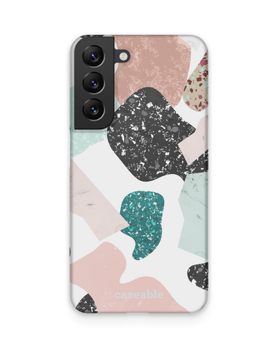 Scattered Shapes Hard Shell Phone Case Samsung Galaxy S22 5G