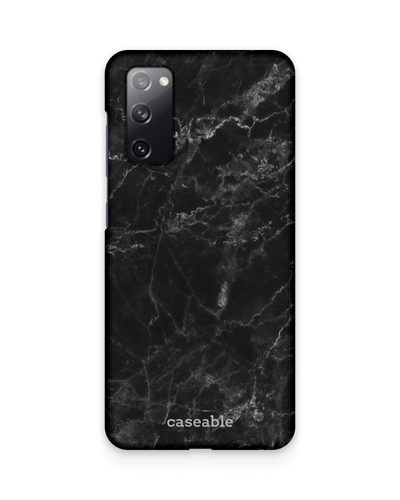 Midnight Marble Hard Shell Phone Case Samsung Galaxy S20 FE (Fan Edition)