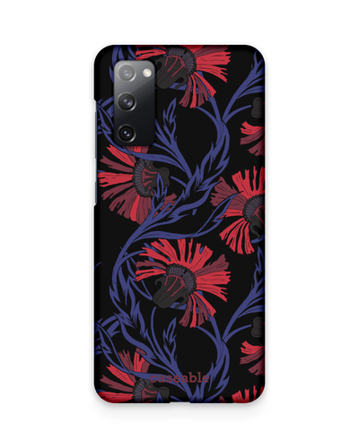 Midnight Floral Hard Shell Phone Case Samsung Galaxy S20 FE (Fan Edition)