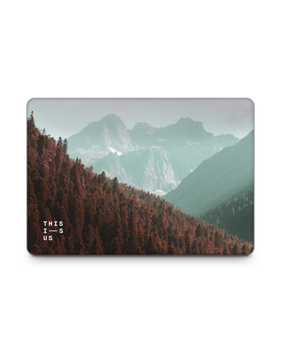 Into the Woods Laptop Skin for 15 inch Apple MacBooks: Front View