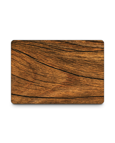 Wood Laptop Skin for 15 inch Apple MacBooks: Front View