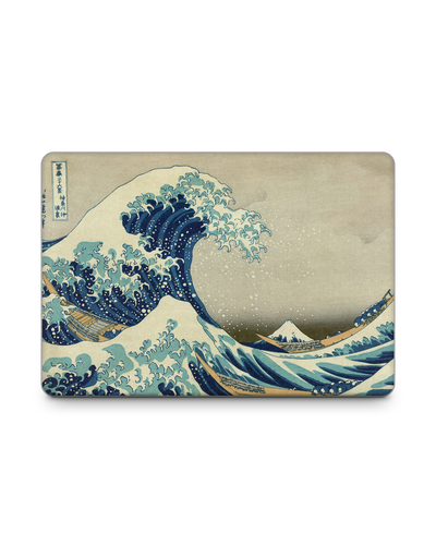 Great Wave Off Kanagawa By Hokusai Laptop Skin for 15 inch Apple MacBooks: Front View