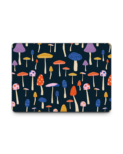 Mushroom Delights Laptop Skin for 15 inch Apple MacBooks: Front View