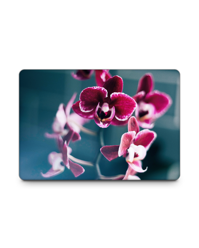 Orchid Laptop Skin for 15 inch Apple MacBooks: Front View