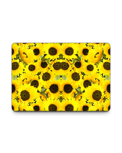 Sunflowers Laptop Skin for 15 inch Apple MacBooks: Front View