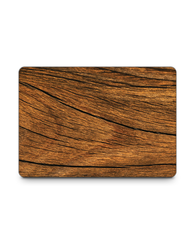 Wood Laptop Skin for 13 inch Apple MacBooks: Front View