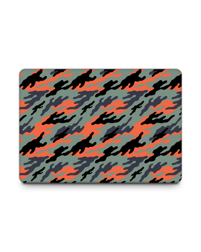 Camo Sunset Laptop Skin for 13 inch Apple MacBooks: Front View