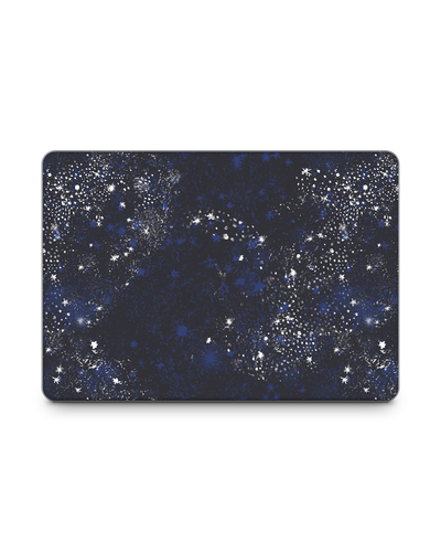 Starry Night Sky Laptop Skin for 13 inch Apple MacBooks: Front View