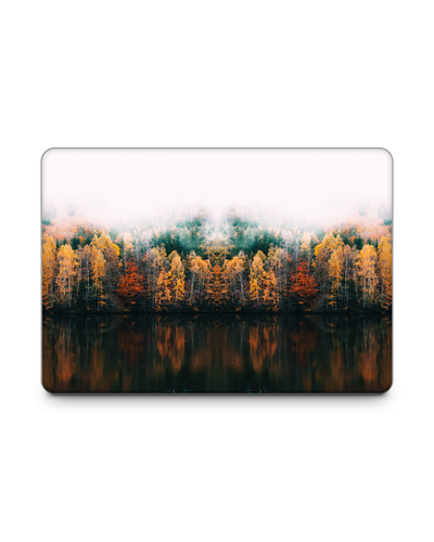 Fall Fog Laptop Skin for 13 inch Apple MacBooks: Front View