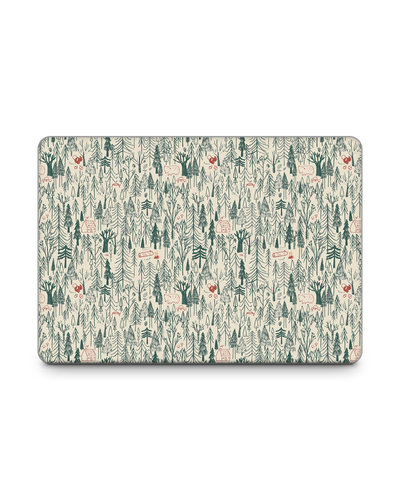 Wonder Forest Laptop Skin for 13 inch Apple MacBooks: Front View