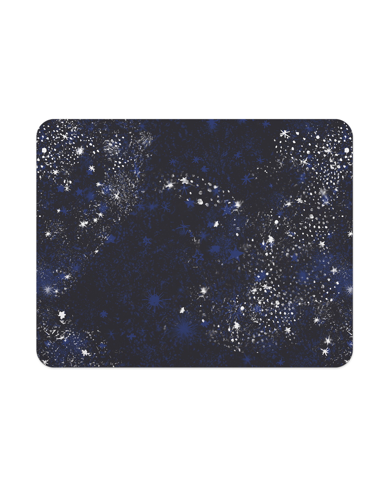 Starry Night Sky Mouse Pad from Top