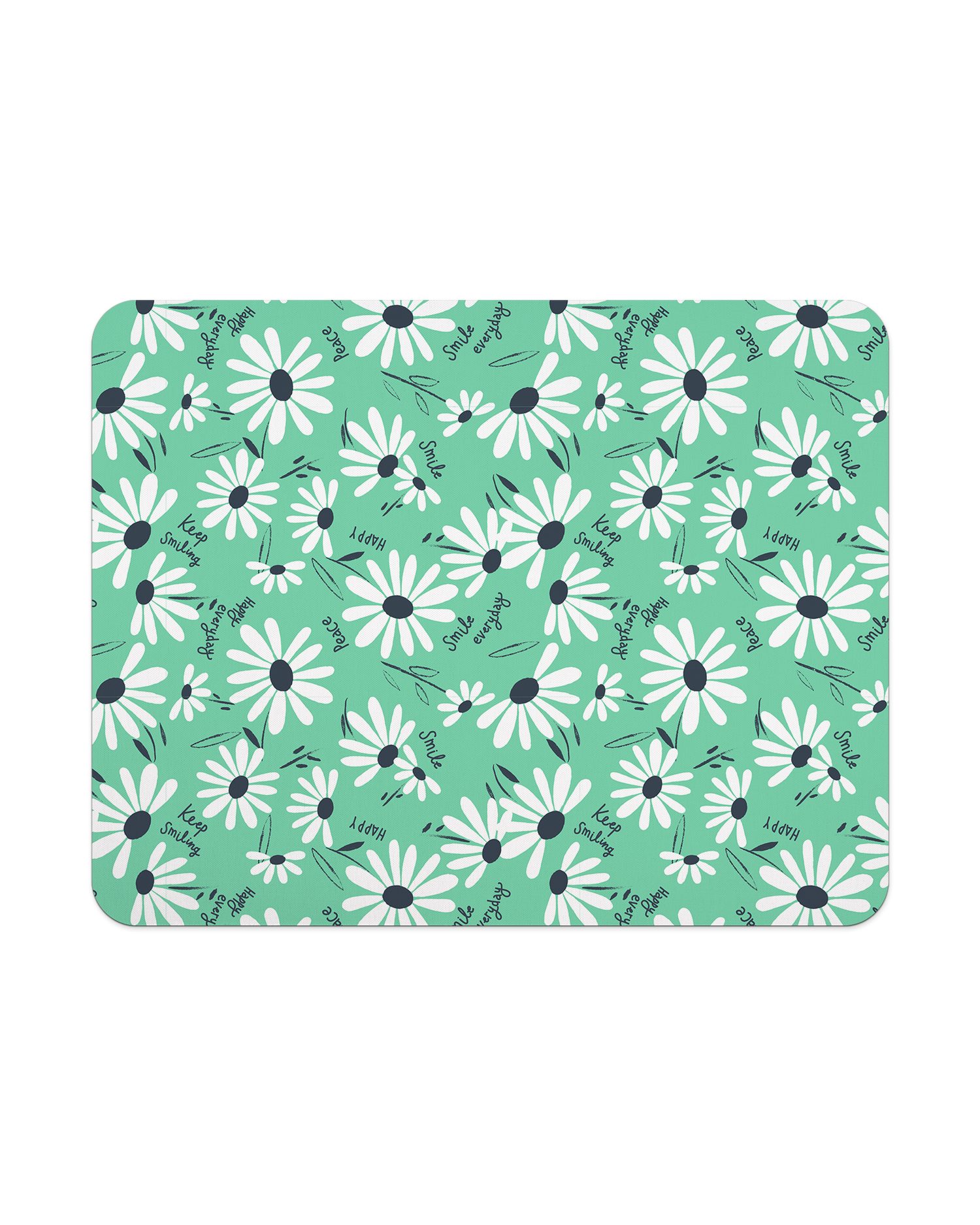 Positive Daisies Mouse Pad from Top