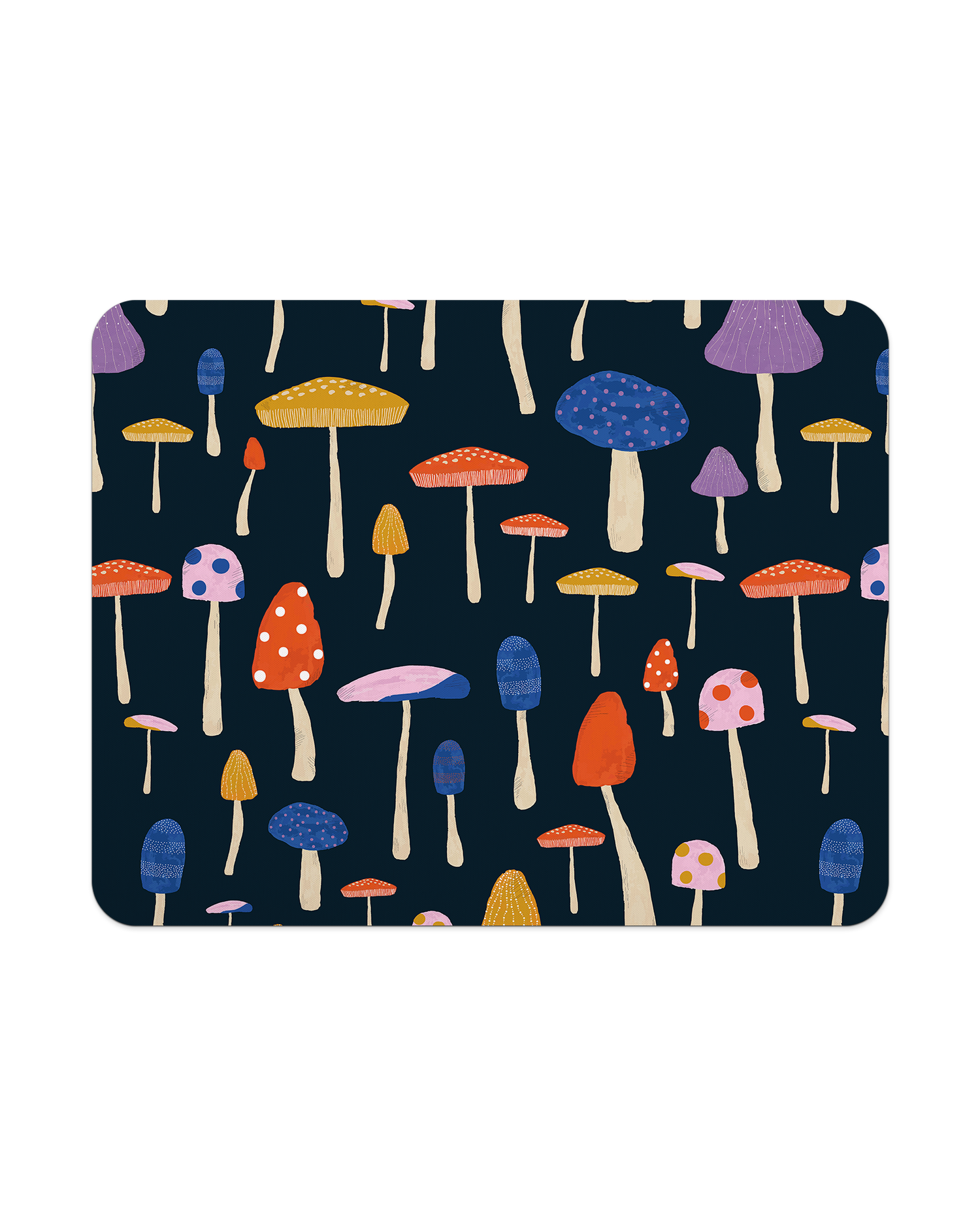 Mushroom Delights Mouse Pad from Top