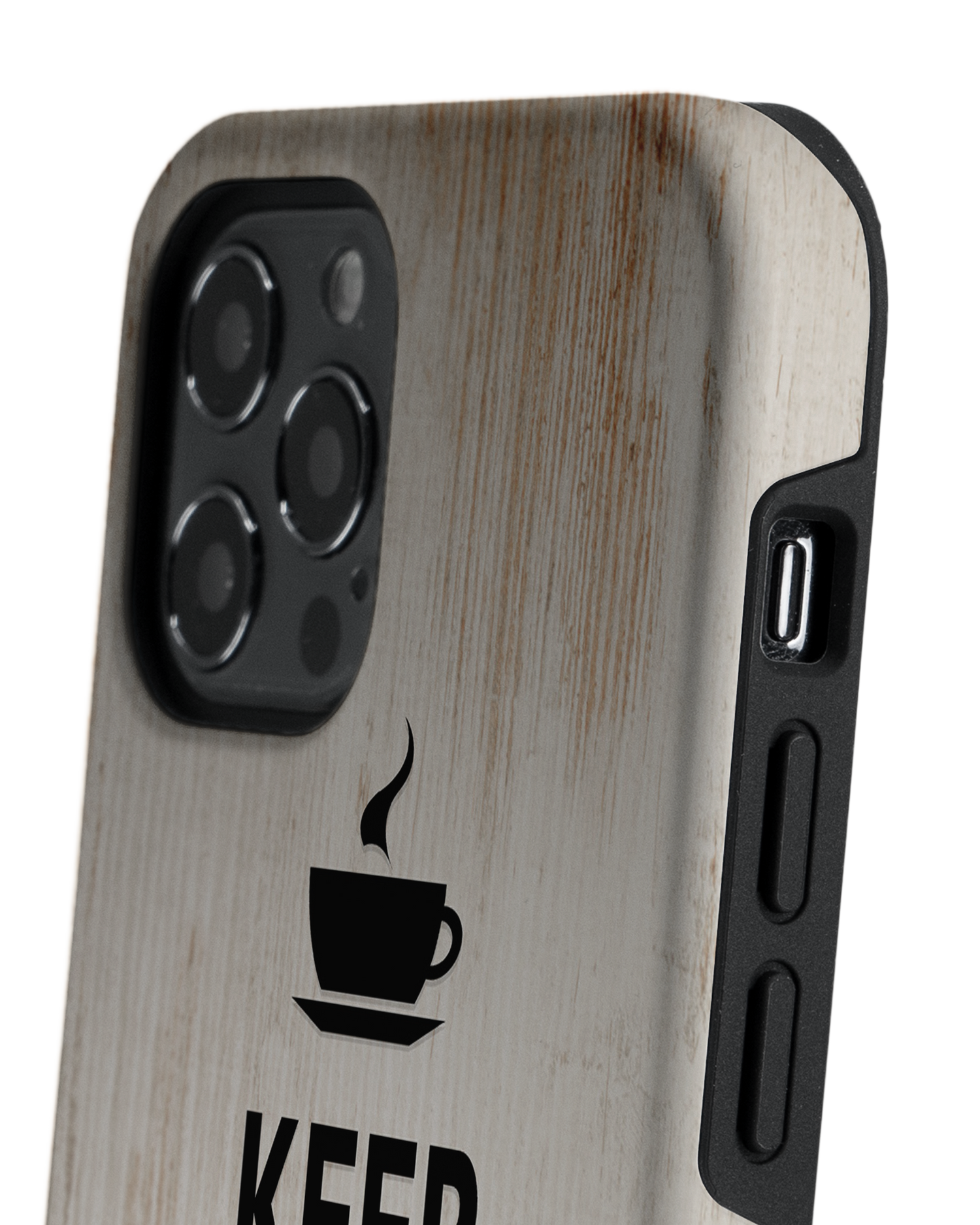 Drink Coffee Premium Phone Case Apple iPhone 12, Apple iPhone 12 Pro: Detail Shot 2