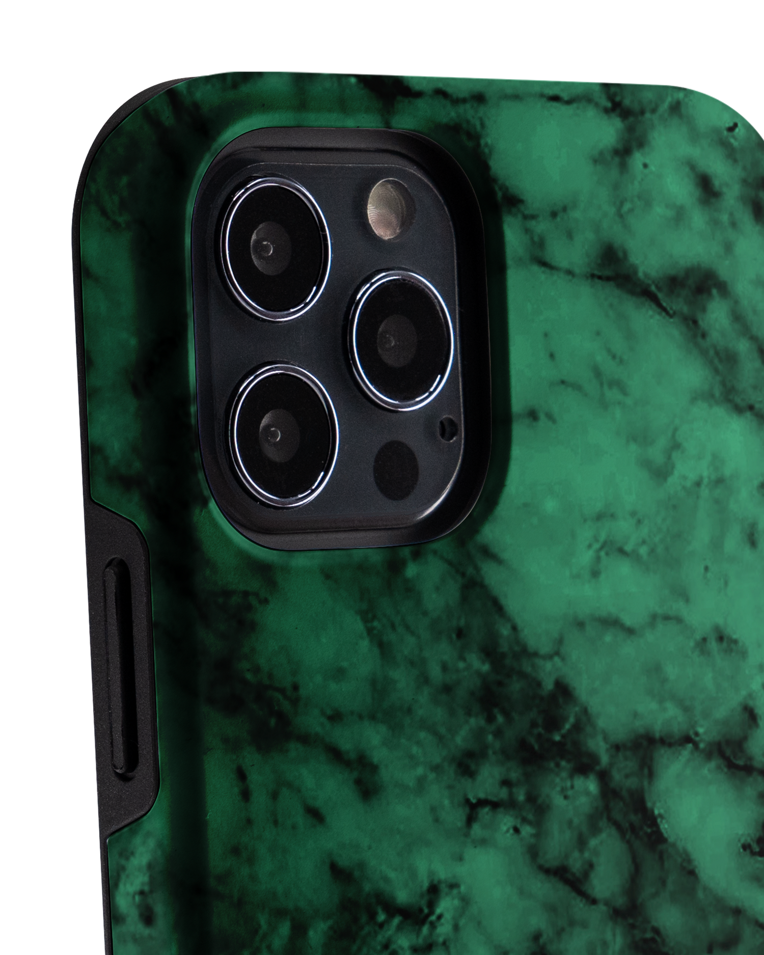 Green Marble Premium Phone Case Apple iPhone 12, Apple iPhone 12 Pro: Detail Shot 1