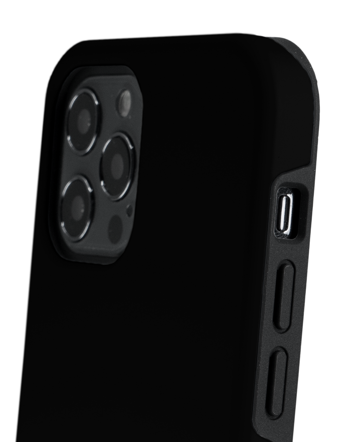 BLACK Premium Phone Case Apple iPhone 12, Apple iPhone 12 Pro: Detail Shot 2