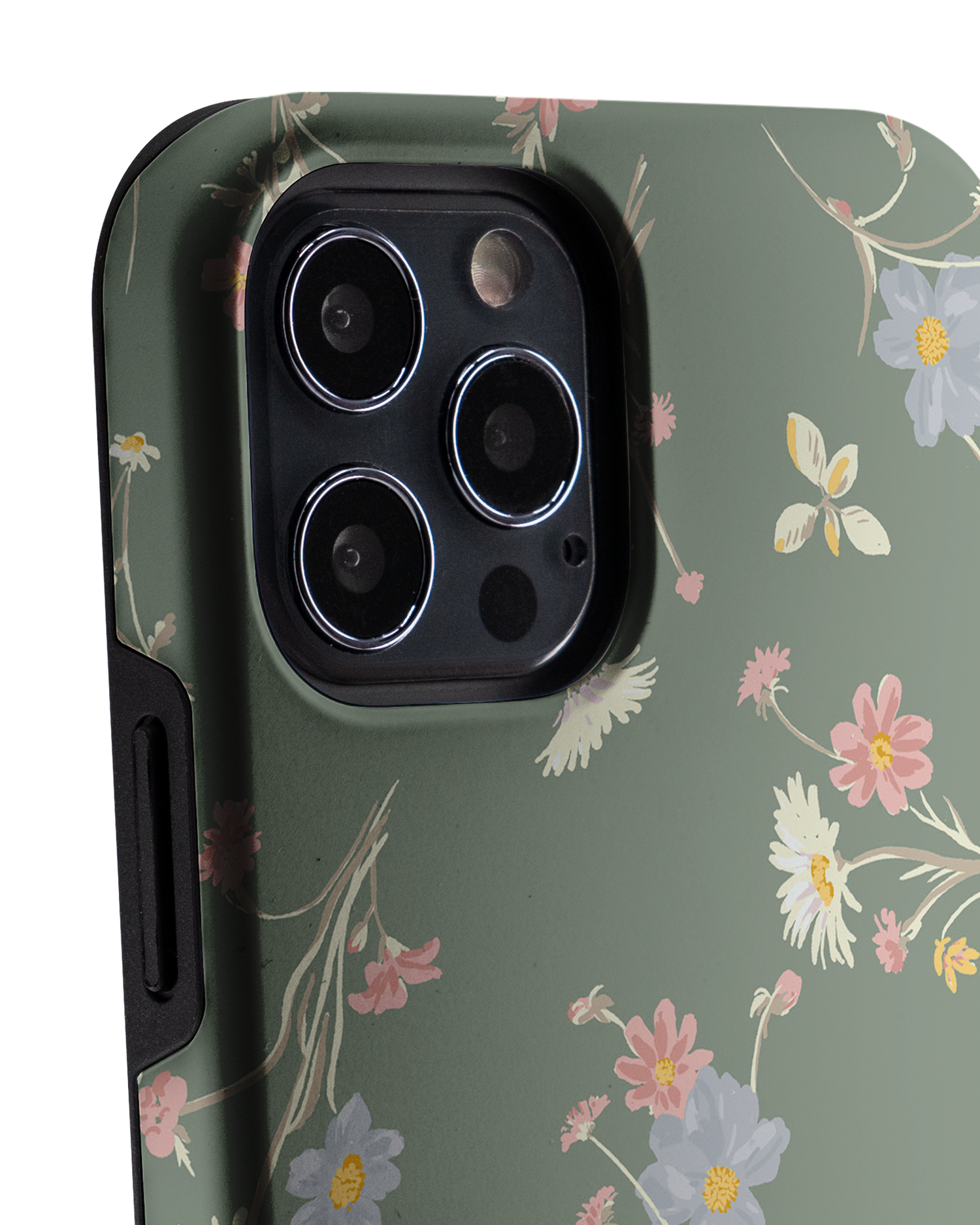 Wild Flower Sprigs Premium Phone Case Apple iPhone 12, Apple iPhone 12 Pro: Detail Shot 1