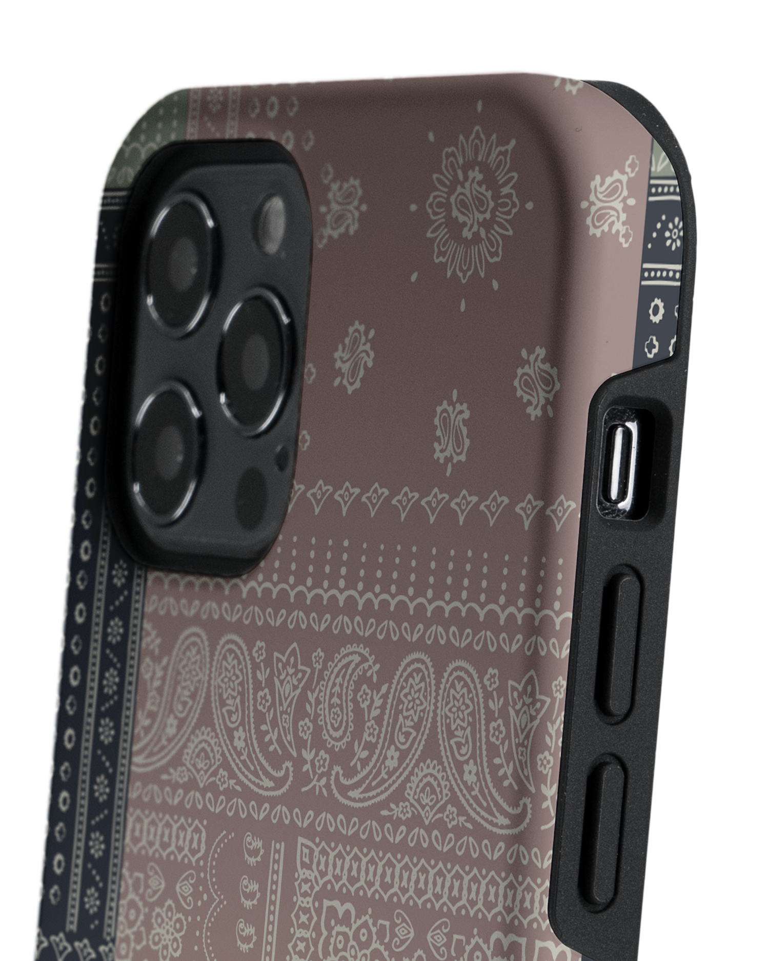 Bandana Patchwork Premium Phone Case Apple iPhone 12, Apple iPhone 12 Pro: Detail Shot 2