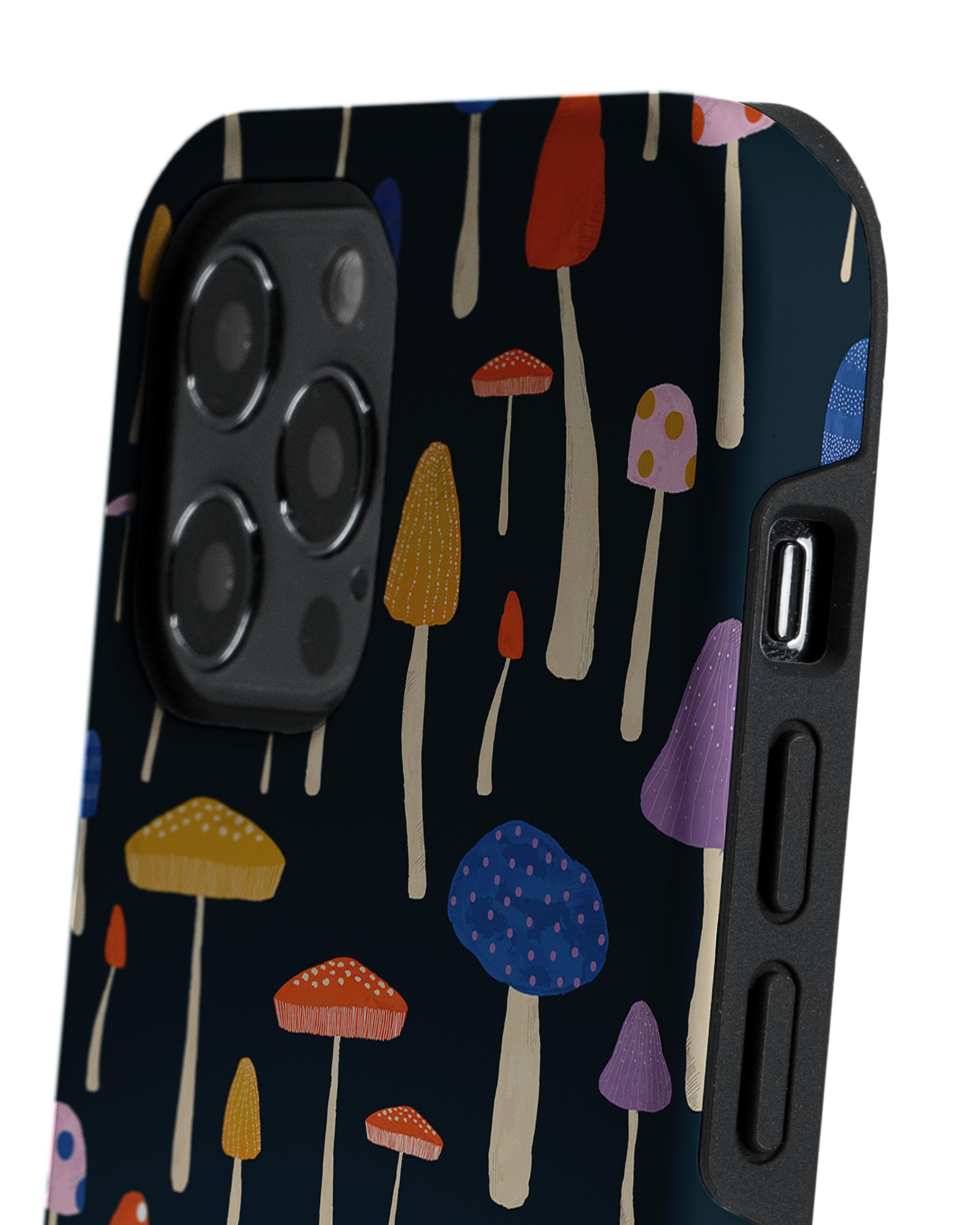 Mushroom Delights Premium Phone Case Apple iPhone 12, Apple iPhone 12 Pro: Detail Shot 2