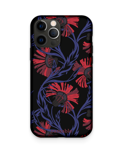 Midnight Floral Premium Phone Case Apple iPhone 12, Apple iPhone 12 Pro