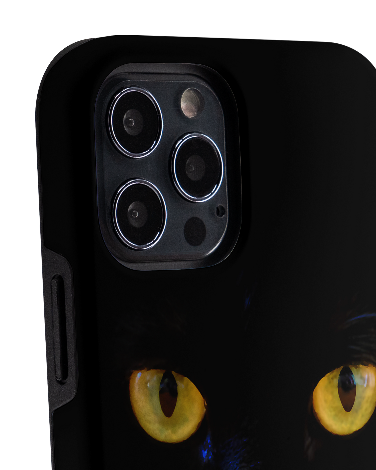 Black Cat Premium Phone Case Apple iPhone 12, Apple iPhone 12 Pro: Detail Shot 1