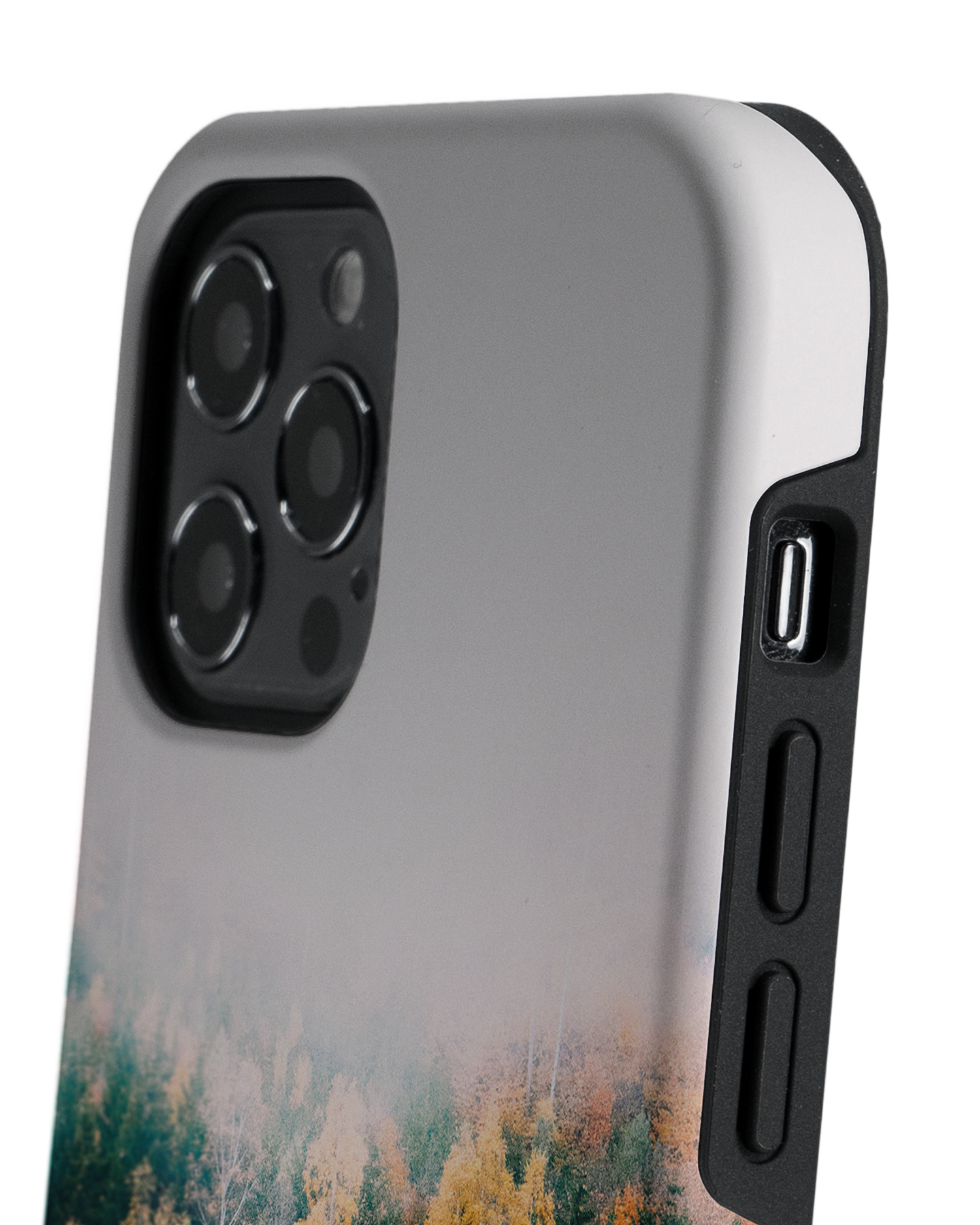 Fall Fog Premium Phone Case Apple iPhone 12, Apple iPhone 12 Pro: Detail Shot 2
