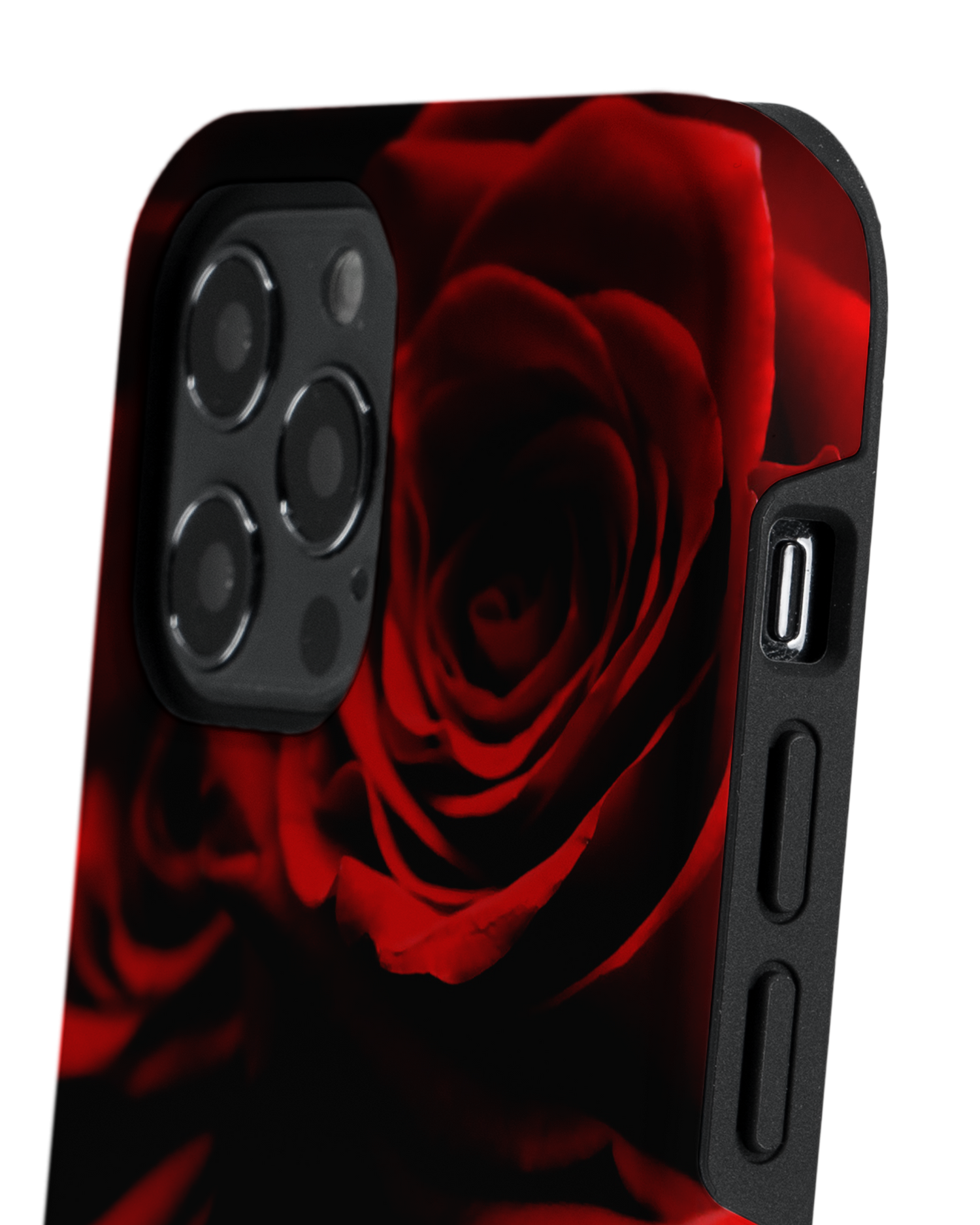 Red Roses Premium Phone Case Apple iPhone 12, Apple iPhone 12 Pro: Detail Shot 2