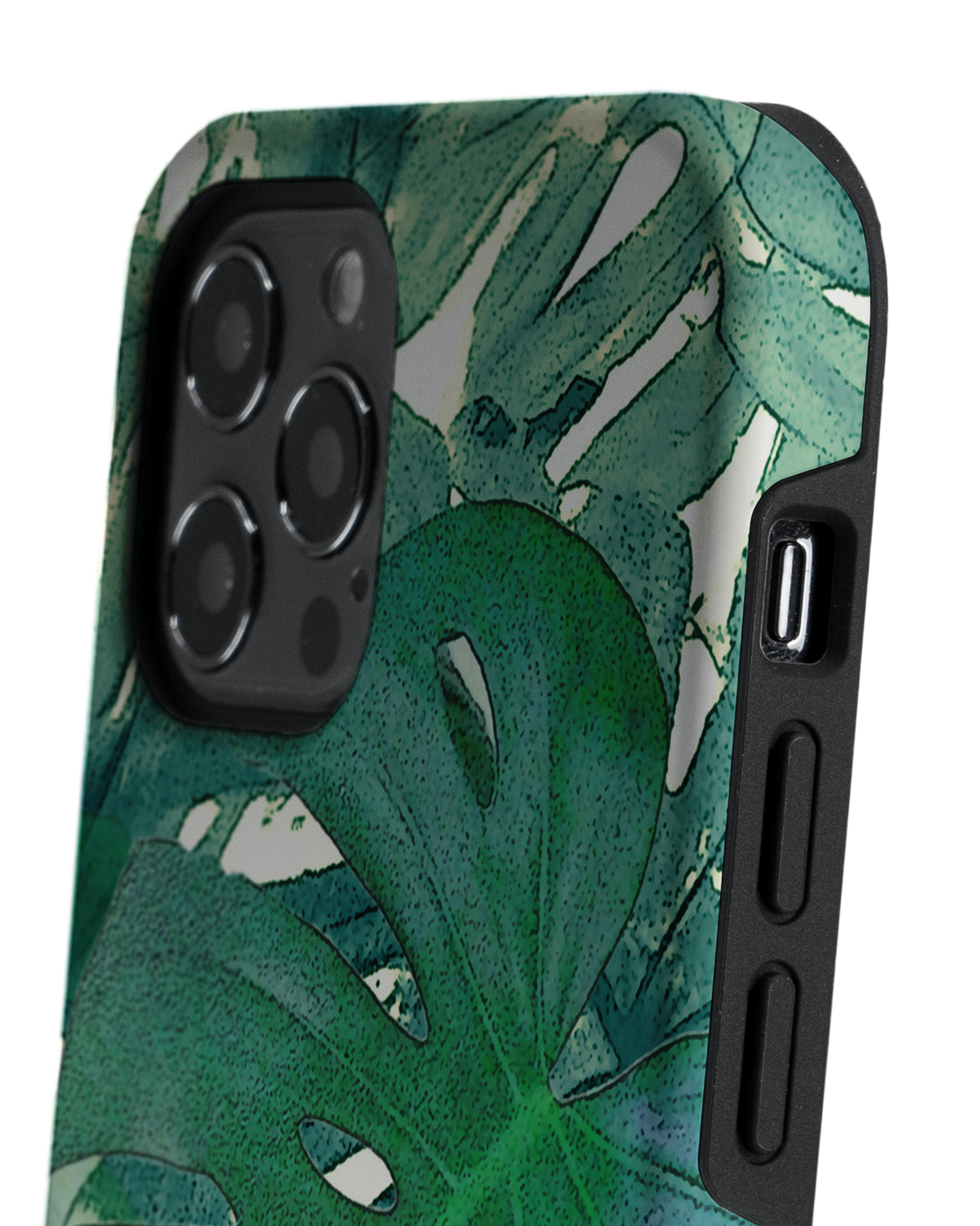 Saturated Plants Premium Phone Case Apple iPhone 12, Apple iPhone 12 Pro: Detail Shot 2