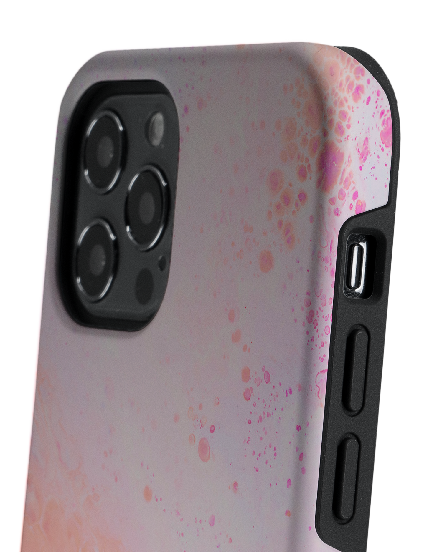 Peaches & Cream Marble Premium Phone Case Apple iPhone 12, Apple iPhone 12 Pro: Detail Shot 2