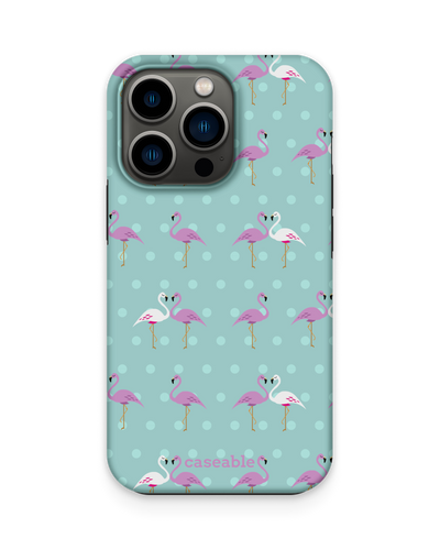 Two Flamingos Premium Phone Case Apple iPhone 13 Pro