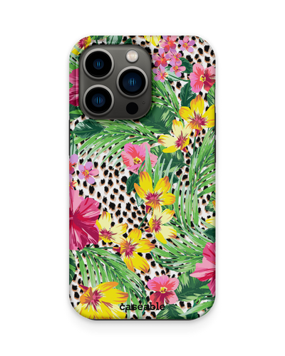Tropical Cheetah Premium Phone Case Apple iPhone 13 Pro