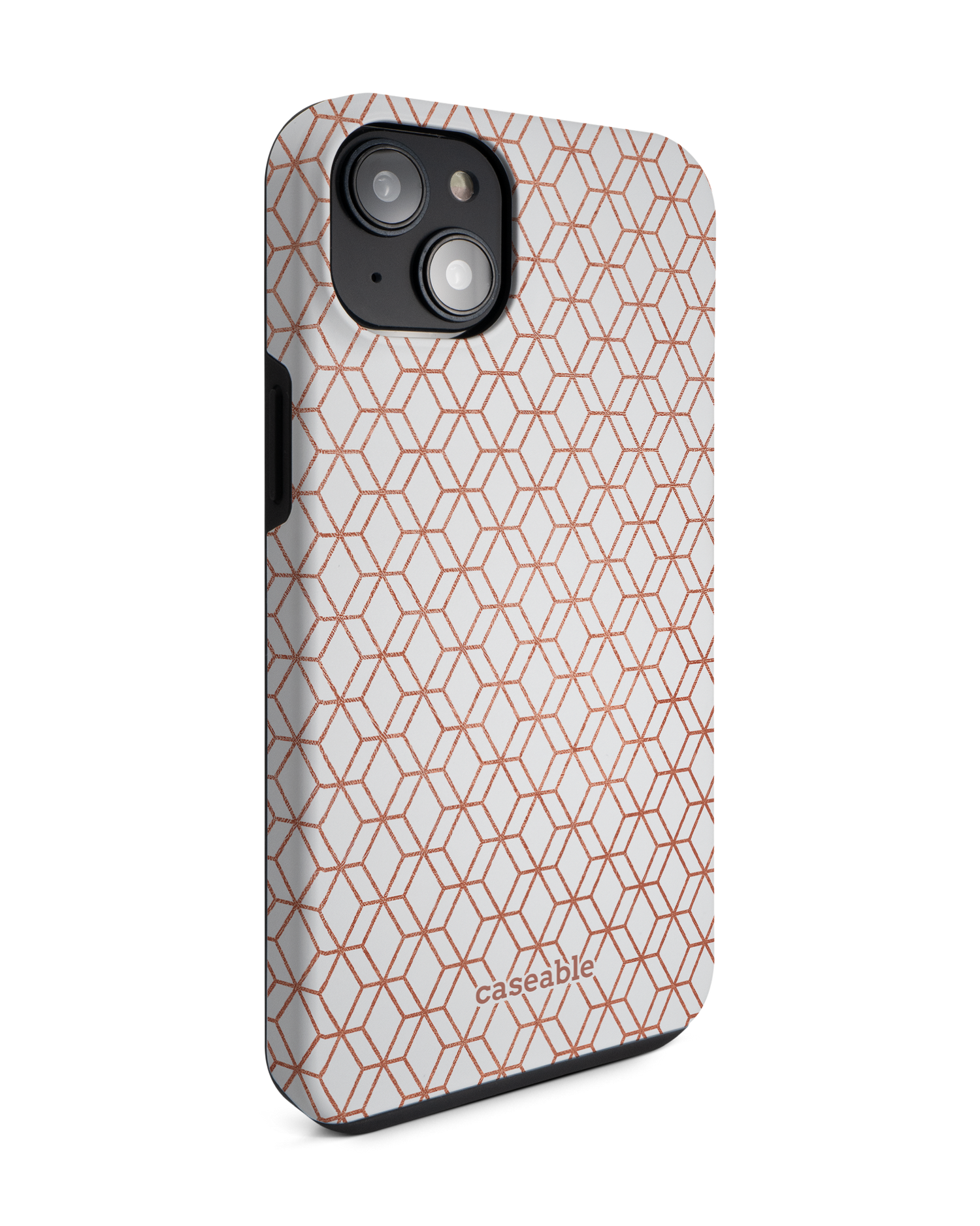 Morning Pattern Premium Phone Case for Apple iPhone 14 Plus: View from the left side