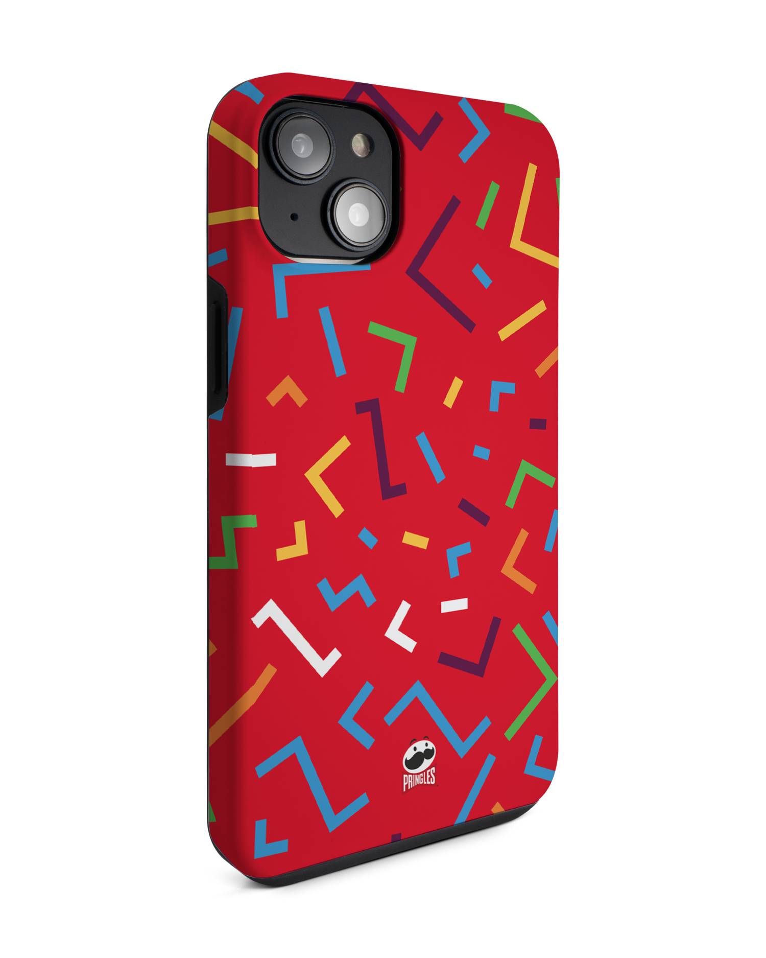 Pringles Confetti Premium Phone Case for Apple iPhone 14 Plus: View from the left side