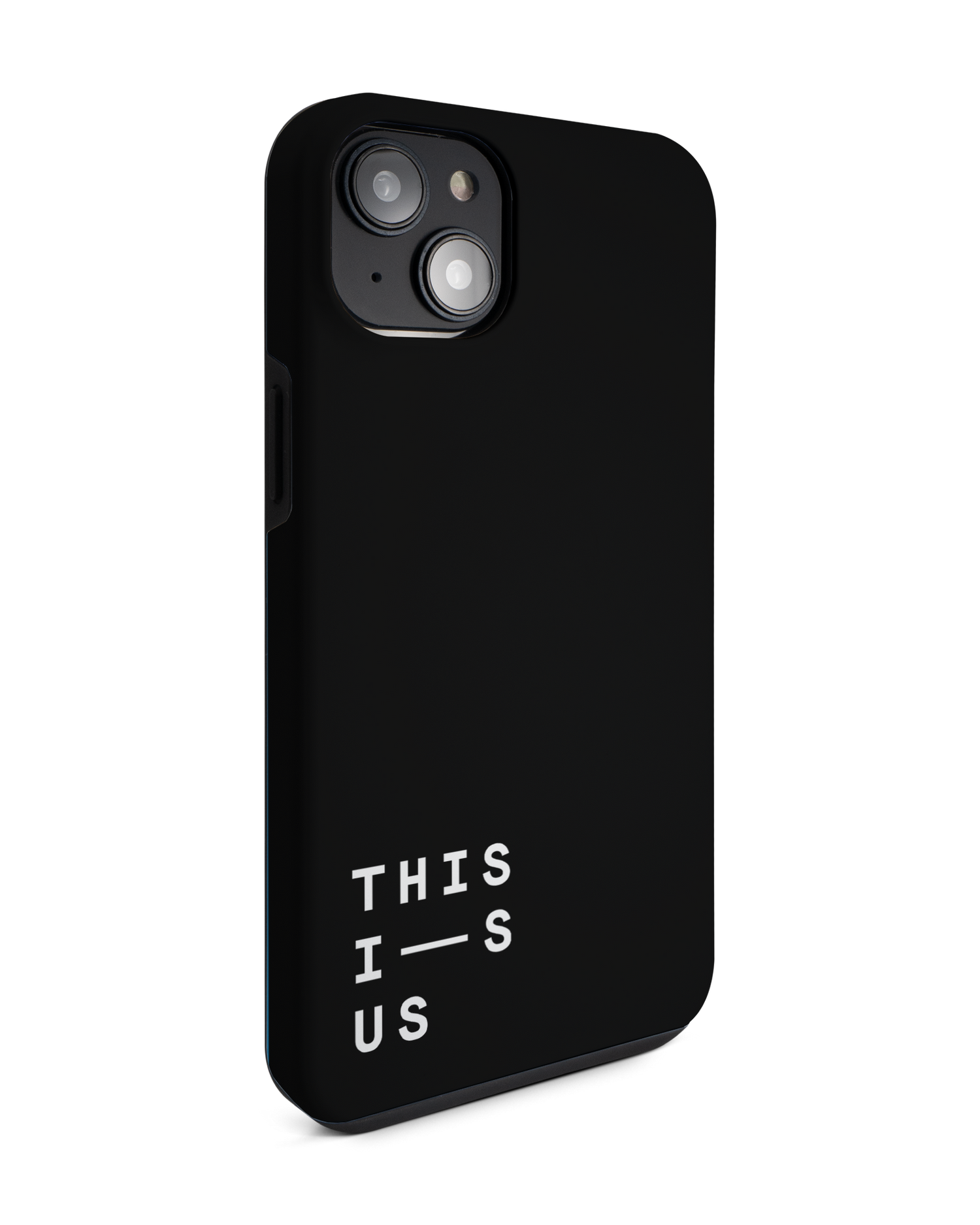 This Is Us Premium Phone Case for Apple iPhone 14 Plus: View from the left side